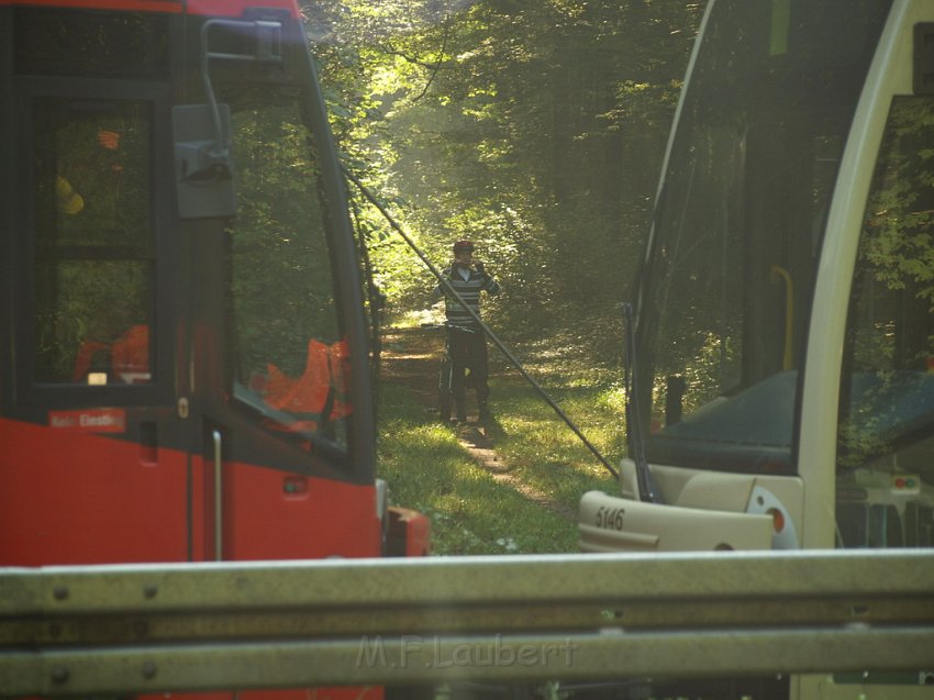 VU Radfahrer Strab Koeln Duennwald Berlinerstr Duennwalder Mauspfad P41.JPG